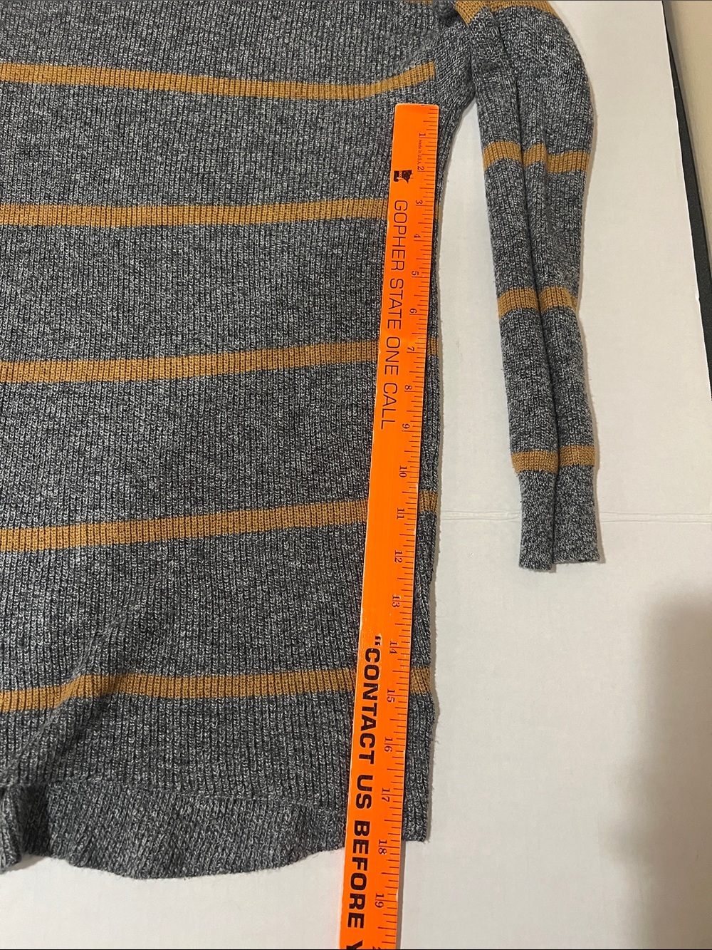 American Eagle Outfitters Striped Knit Tunic Sweater Jegging Fit Cozy Casual S - Picture 11 of 13
